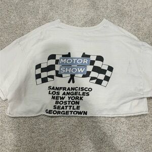 John Galt cropped tshirt